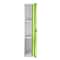 Adiroffice 1-Tier 3-Shelf Steel Free Standing Storage Locker Cabinet for Home, School, Gym in Green ADI629-201-GRN-MK - alternate 2
